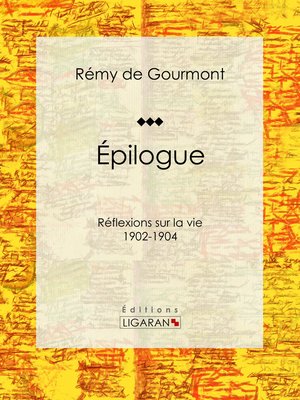 cover image of Épilogues
